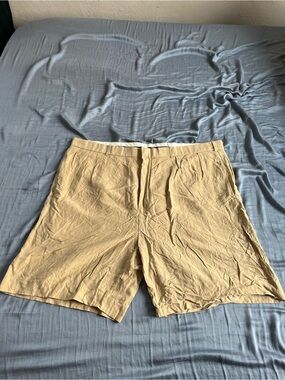 Polo by Ralph Lauren Men's Khaki Flat-Front Casual Shorts